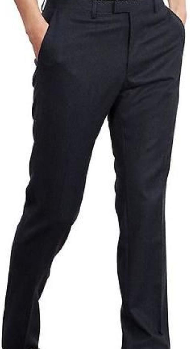 Dark formal trousers